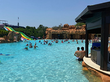 Carrisiland water park in Puglia