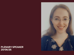 Plenary Interview: Dr. Kelsey Ridge.