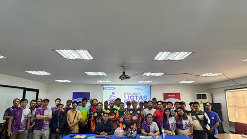 Project Ligtas Byahe: Visayan Electric distributes safety gears to habal-habal drivers