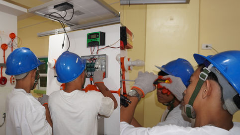 Visayan Electric, Vivant Foundation turn over Project Liadlaw to Ramon Duterte MNHS