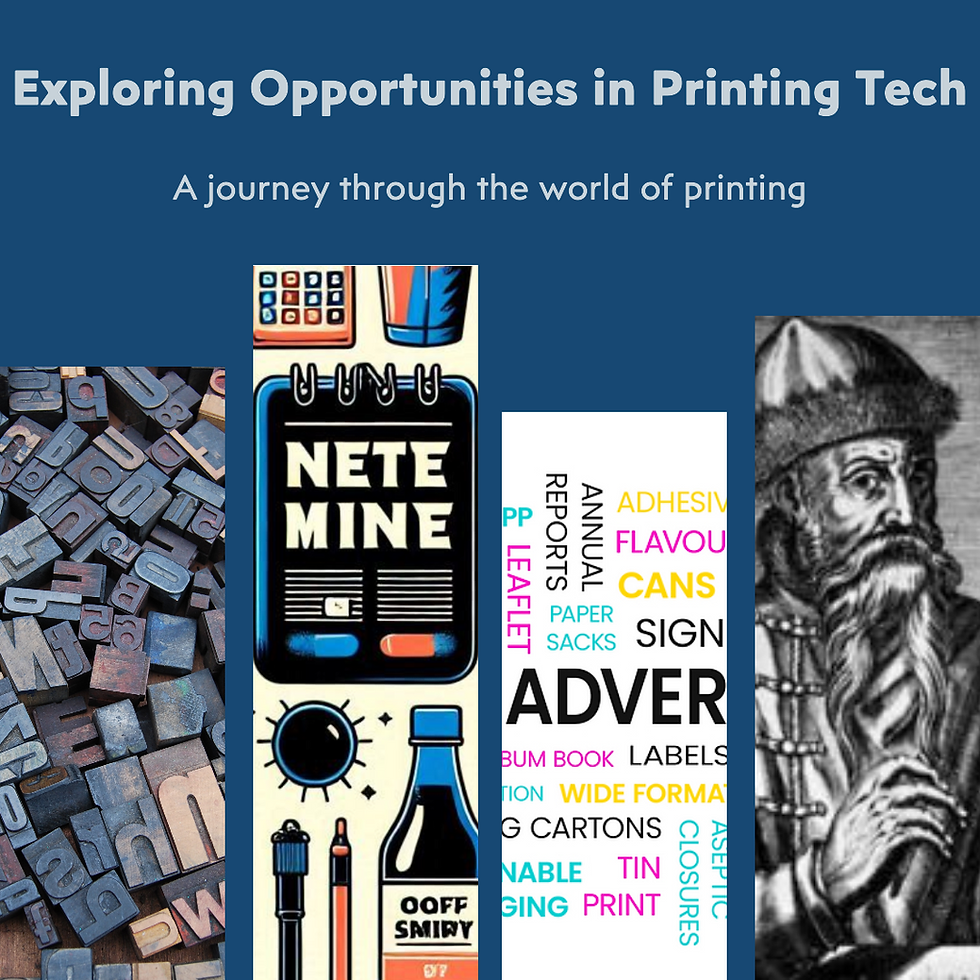 The Journey of a Printing Career- PART 02: Exploring Opportunities in Printing Technology
