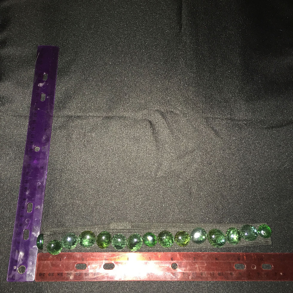 GREEN SMALL BEAD BOHO HEADBAND