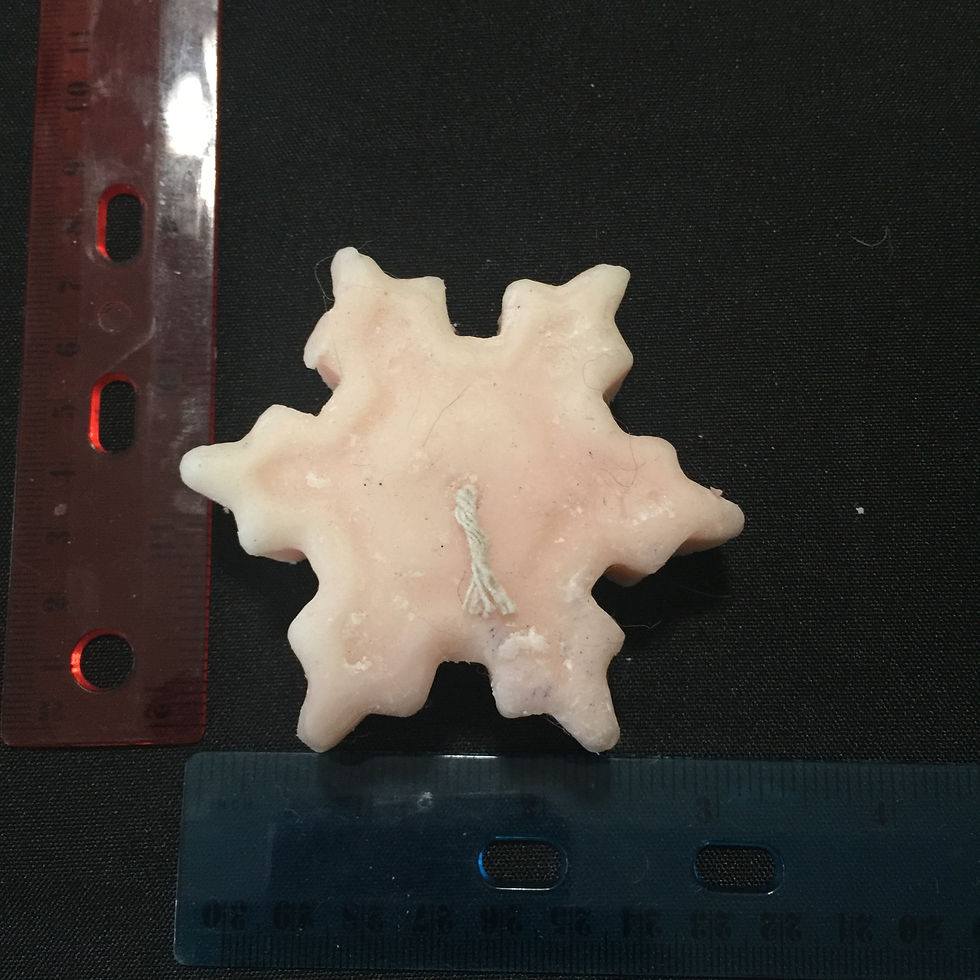 SNOWFLAKE CANDLE