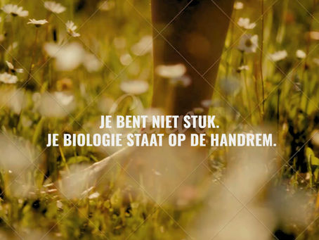 Je bent niet stuk. Je biologie staat op de handrem.