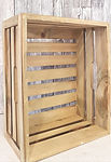 Holzkiste braun