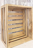 Holzkiste braun