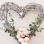 Riesenherz mit Blumen