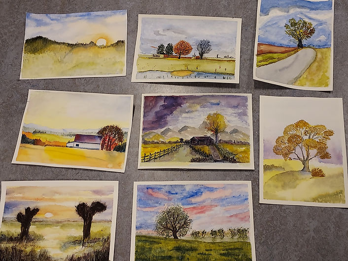 Watercolor workshop Lucasgilde