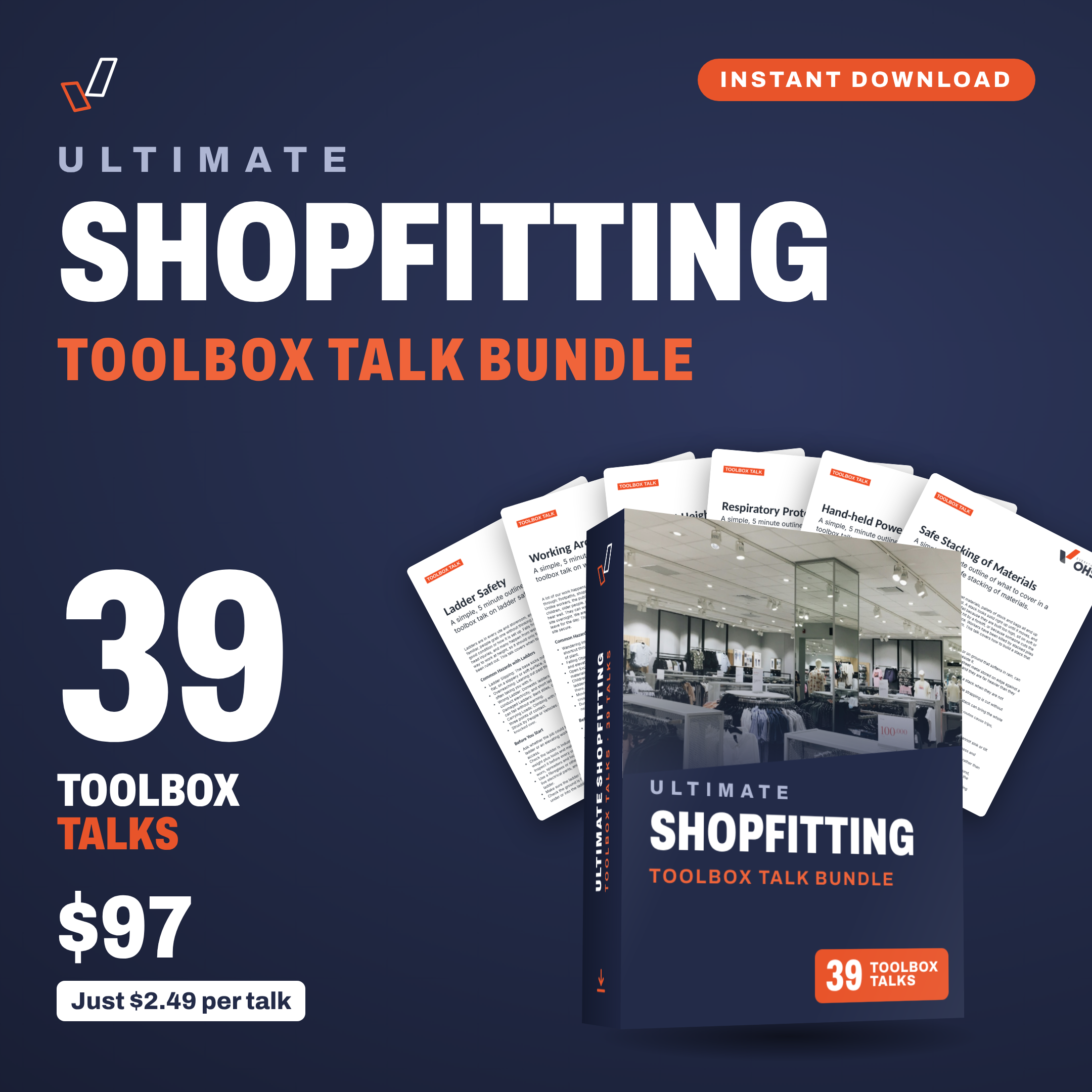 Ultimate Shopfitting Toolbox Talk Bundle