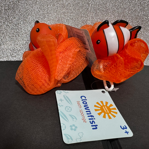 Clownfish Shower Sponge