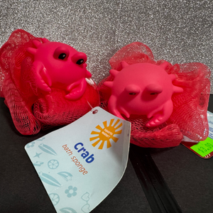 Crab Shower Sponge