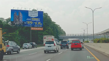 Proyek kerja billboard