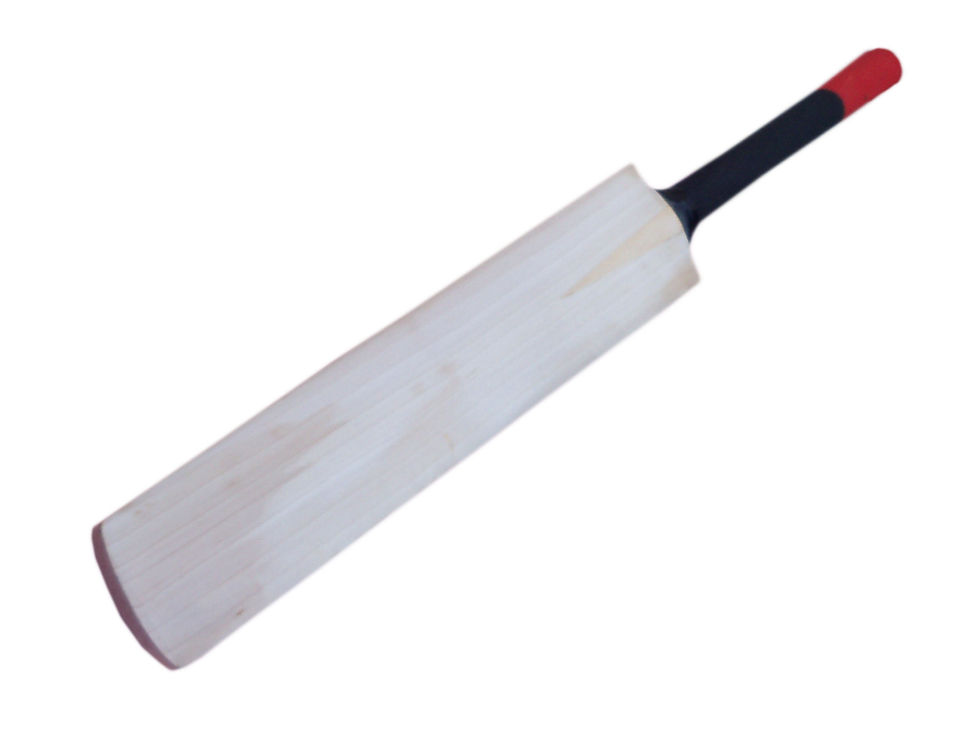 Thumbnail: Malik Plain Bat (Grip -- Black & RED)