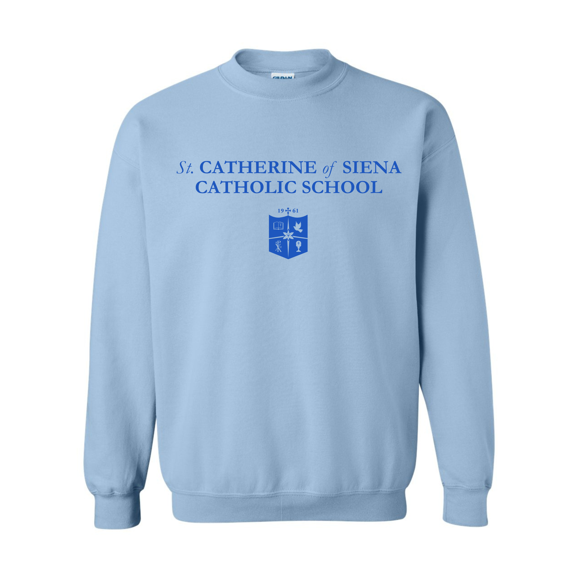 Light Blue Crew Neck