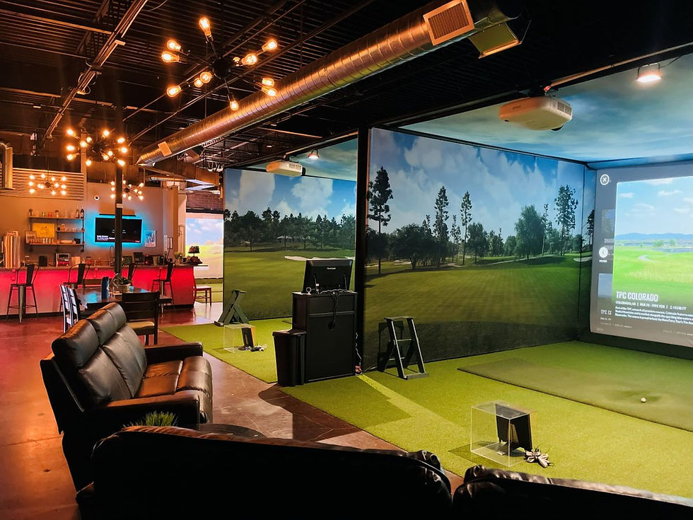 tribe golf simulator bays