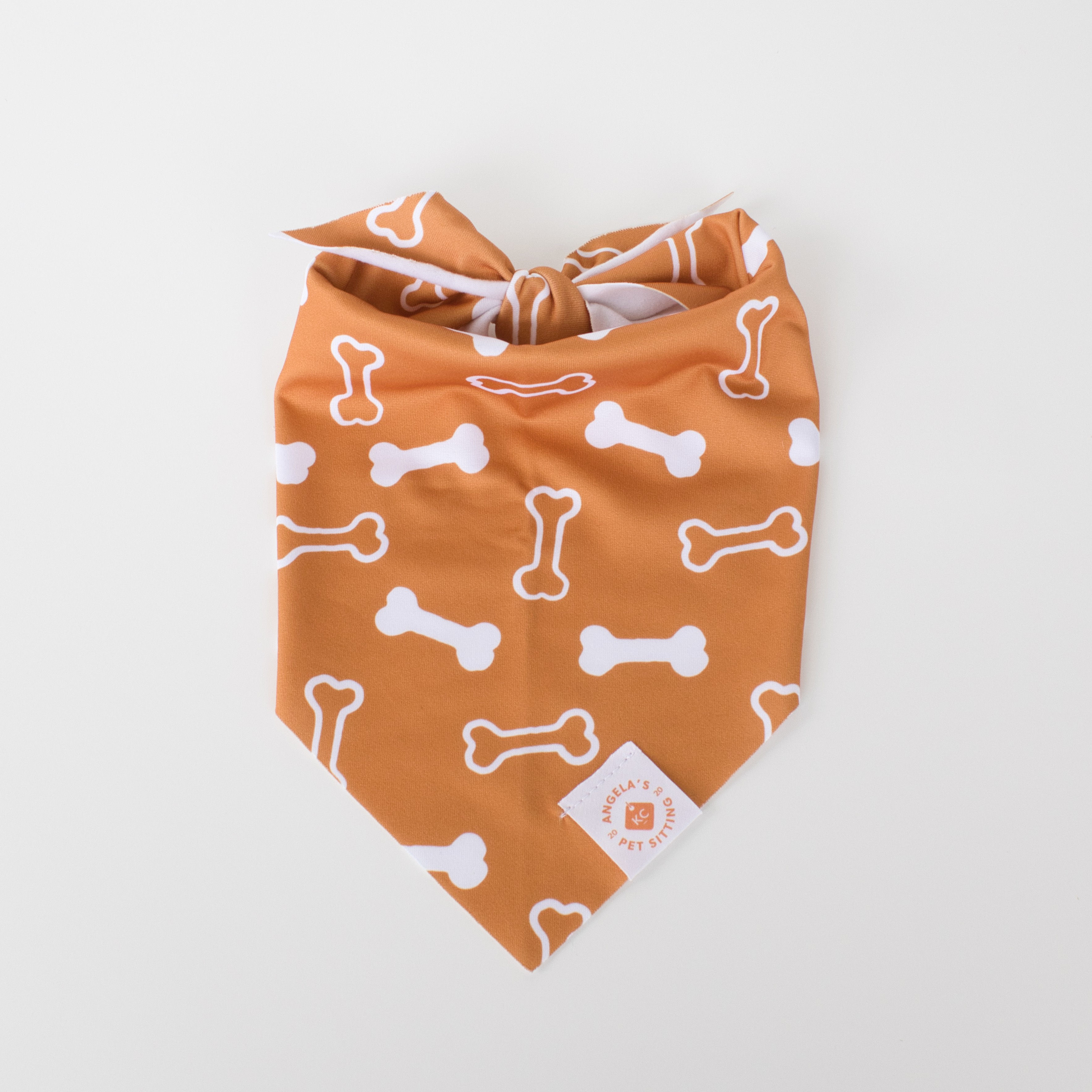Small Dog Bones Bandana