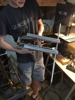 Arm prototype in my workshop