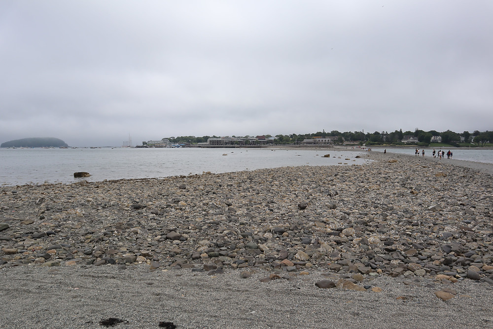 Bar Island Sand Bar in Bar Harbor, Maine by Biteinerary