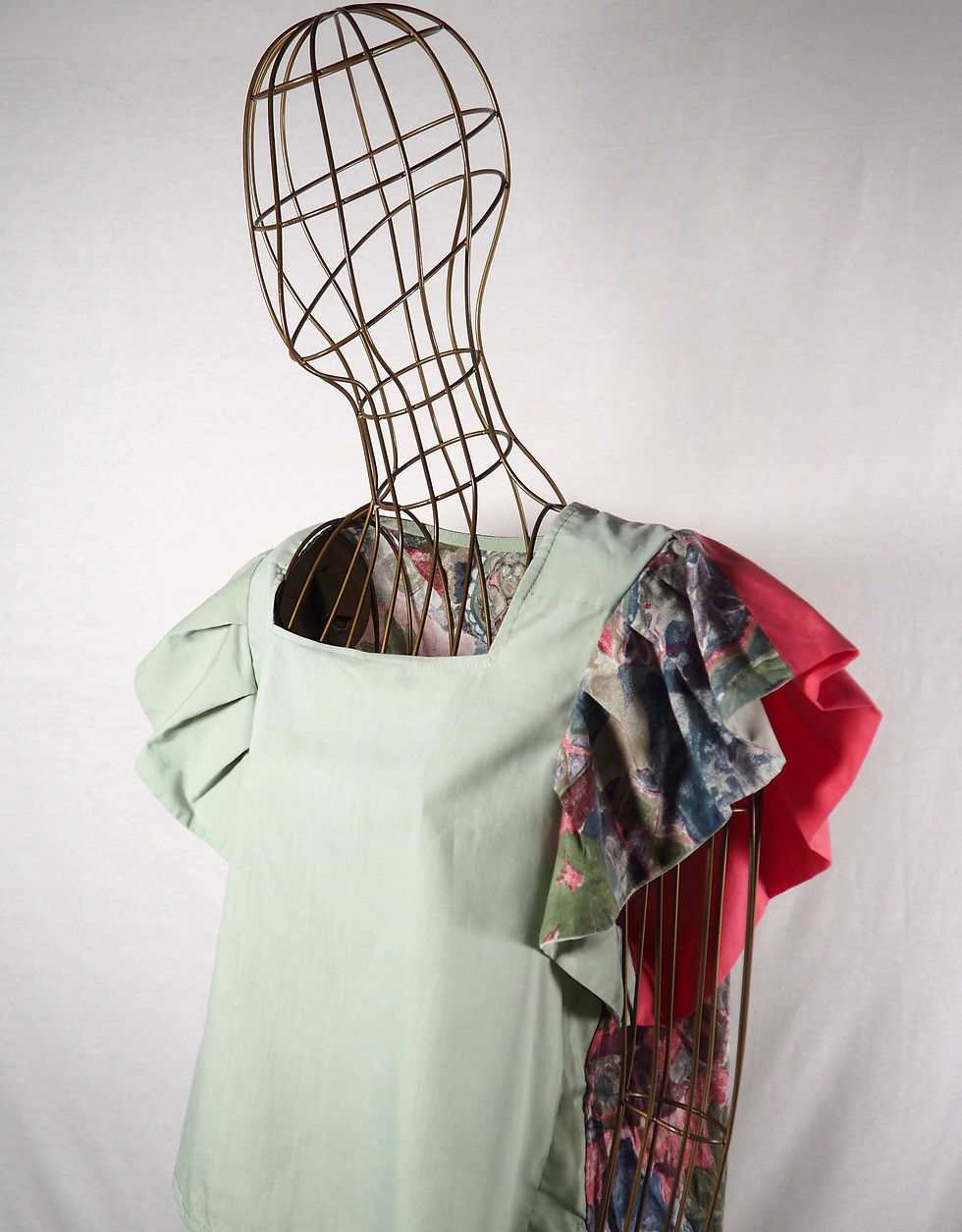 Thumbnail: PRINTA Upcycled Frill Top