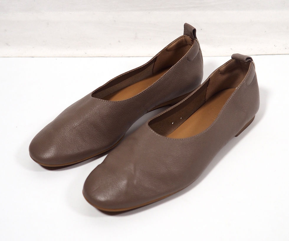 Thumbnail: EVERLANE Taupe Balett Flats 