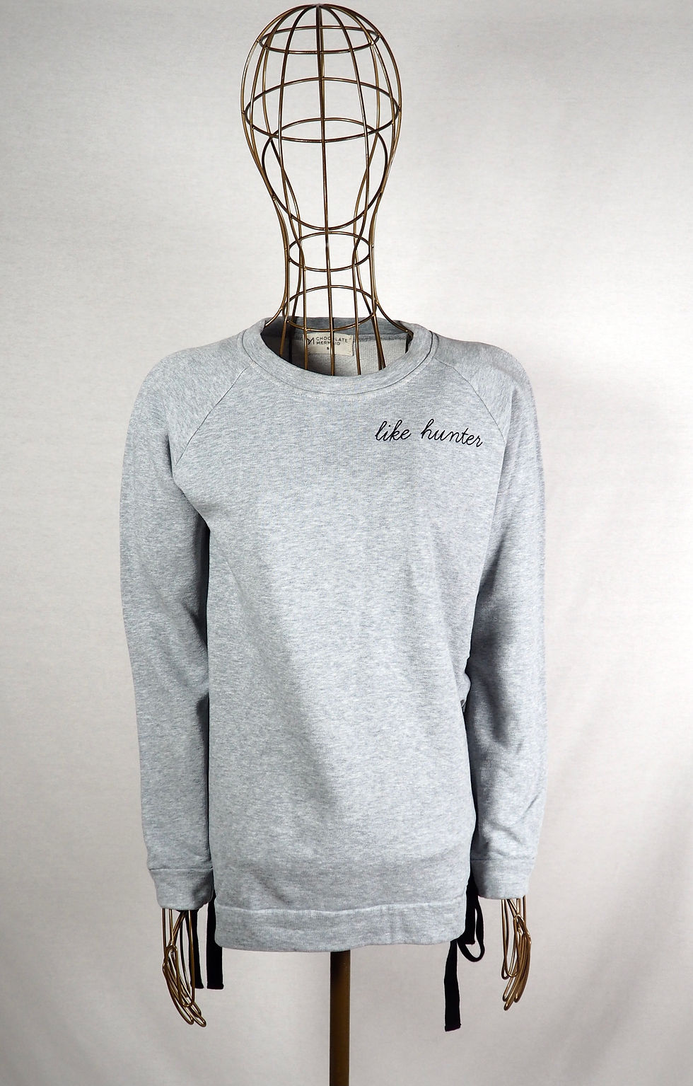 Thumbnail: CHOCOLATE MERMAID Grey Melange Sweater 
