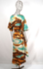 Thumbnail: ITALIAN Printed Wrap Dress