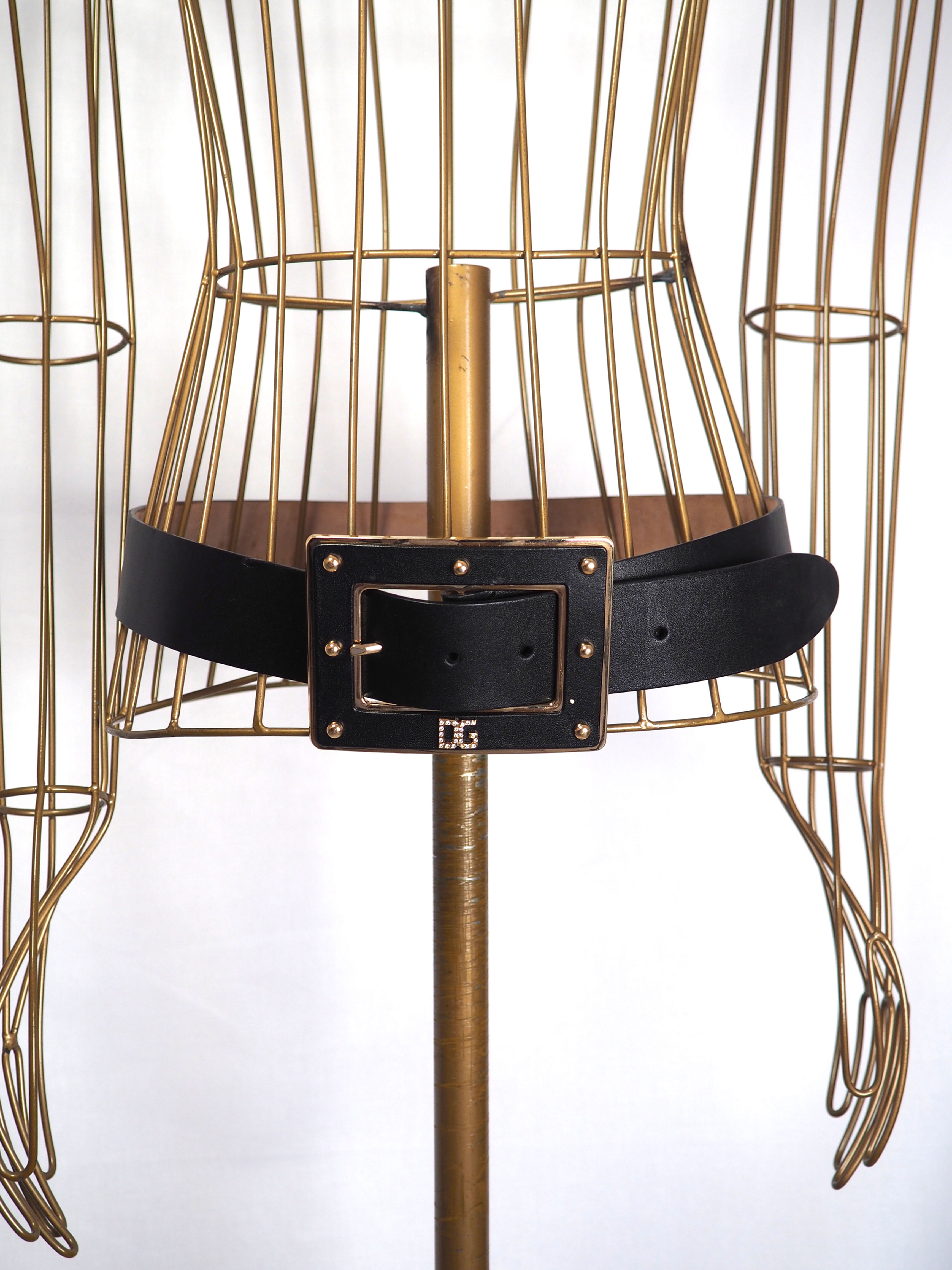 DOLCE&GABBANA Leather Belt 