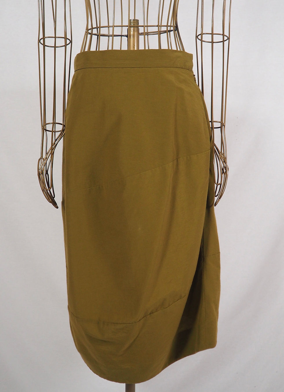 Thumbnail: COS Bubble Khaki Skirt 