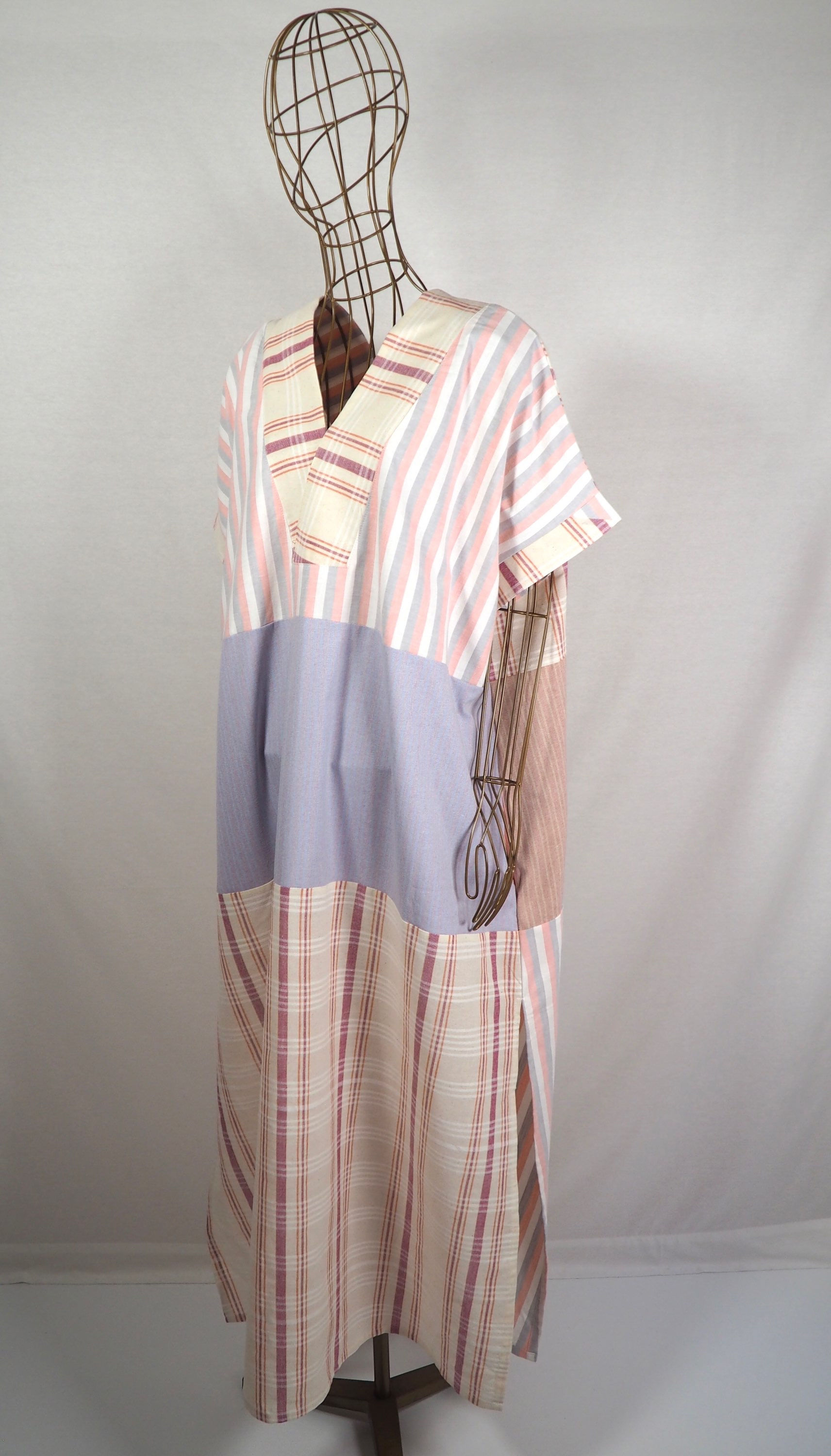 RUHAPHYLIA Upcycled Pastel Caftan 
