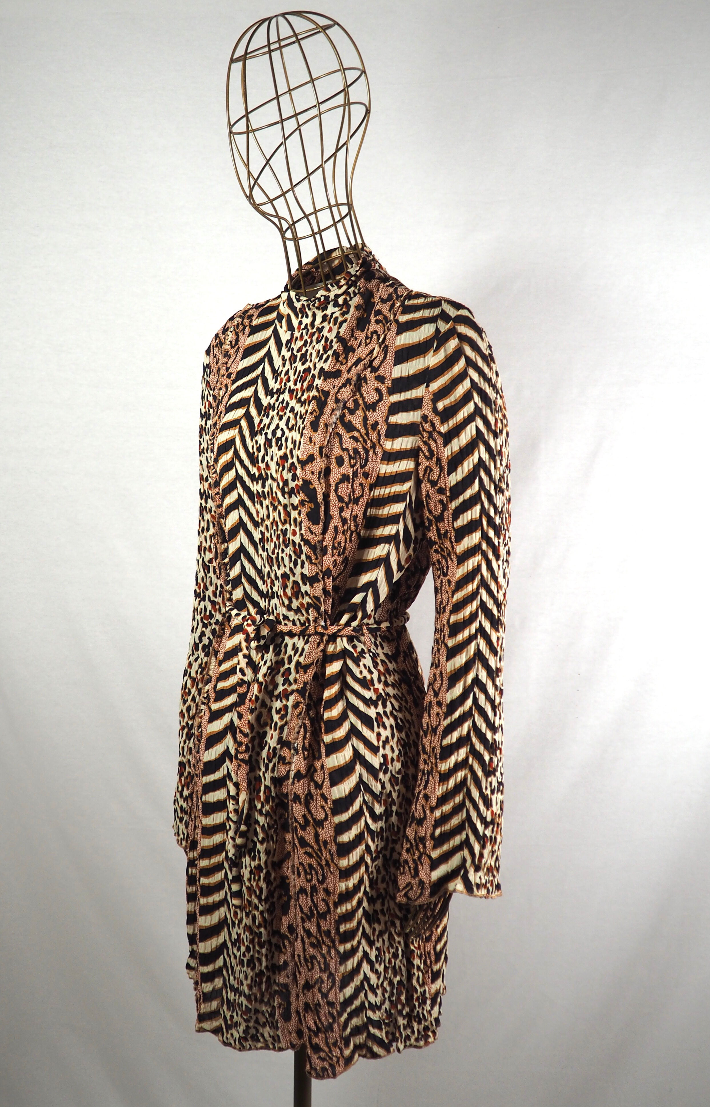 NANUSHKA Multi Pattern Dress
