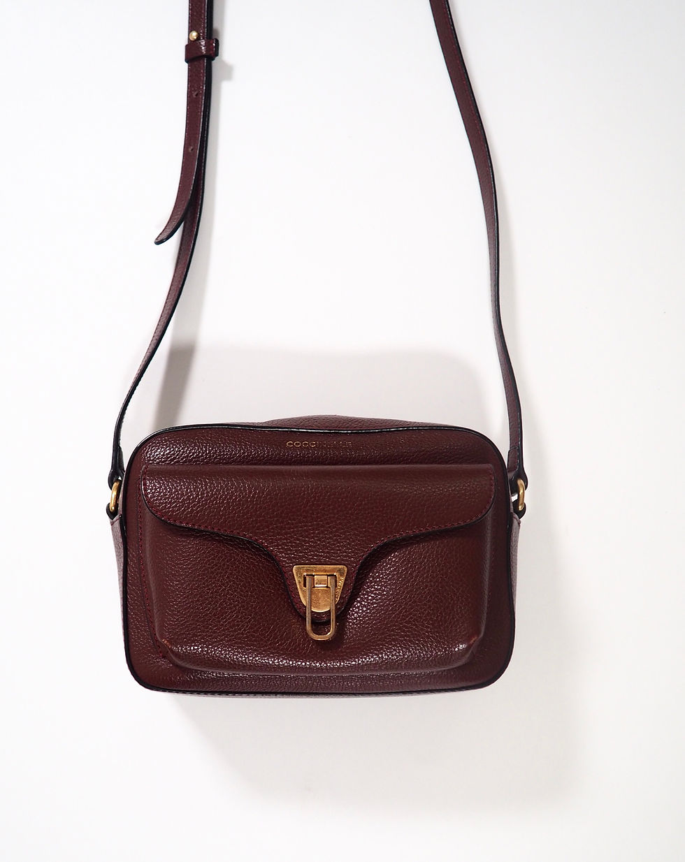 Thumbnail: COCCINELLE Leather Crossbody Bag