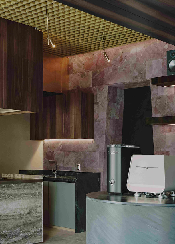 Mobiliario personalizado para Cascabel Tostado.