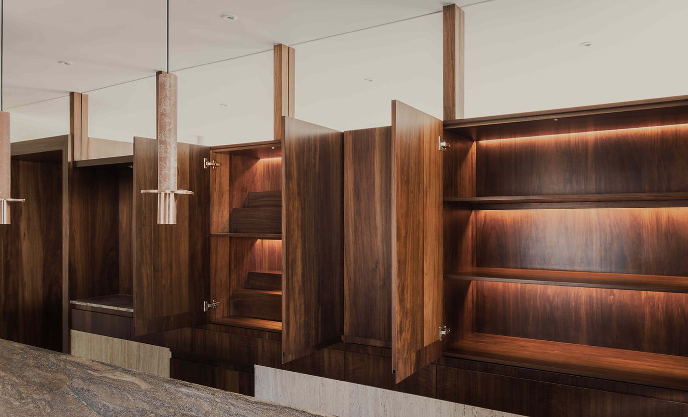 Mobiliario residencial a medida para Barrera