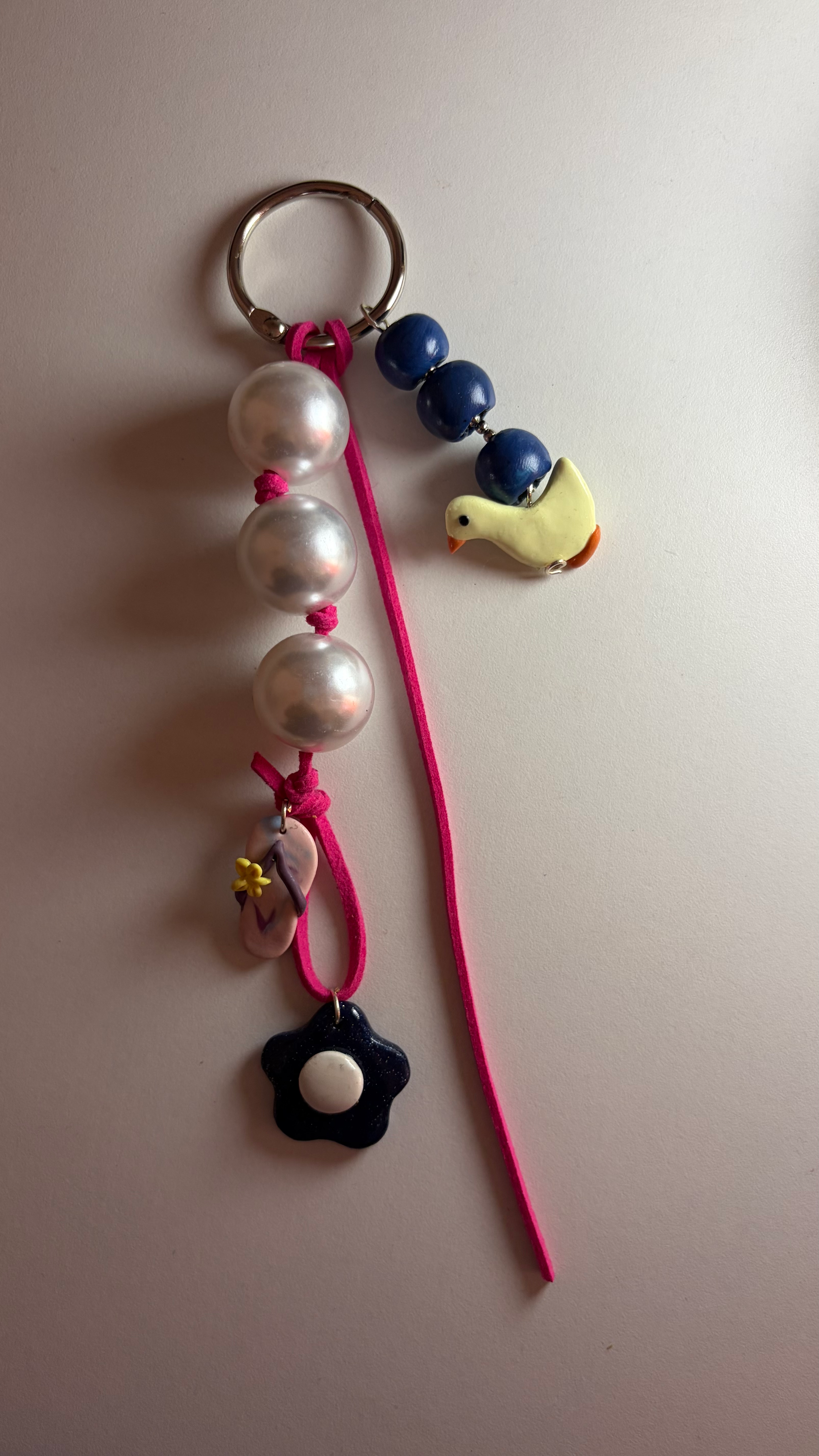Happy go lucky bag charm