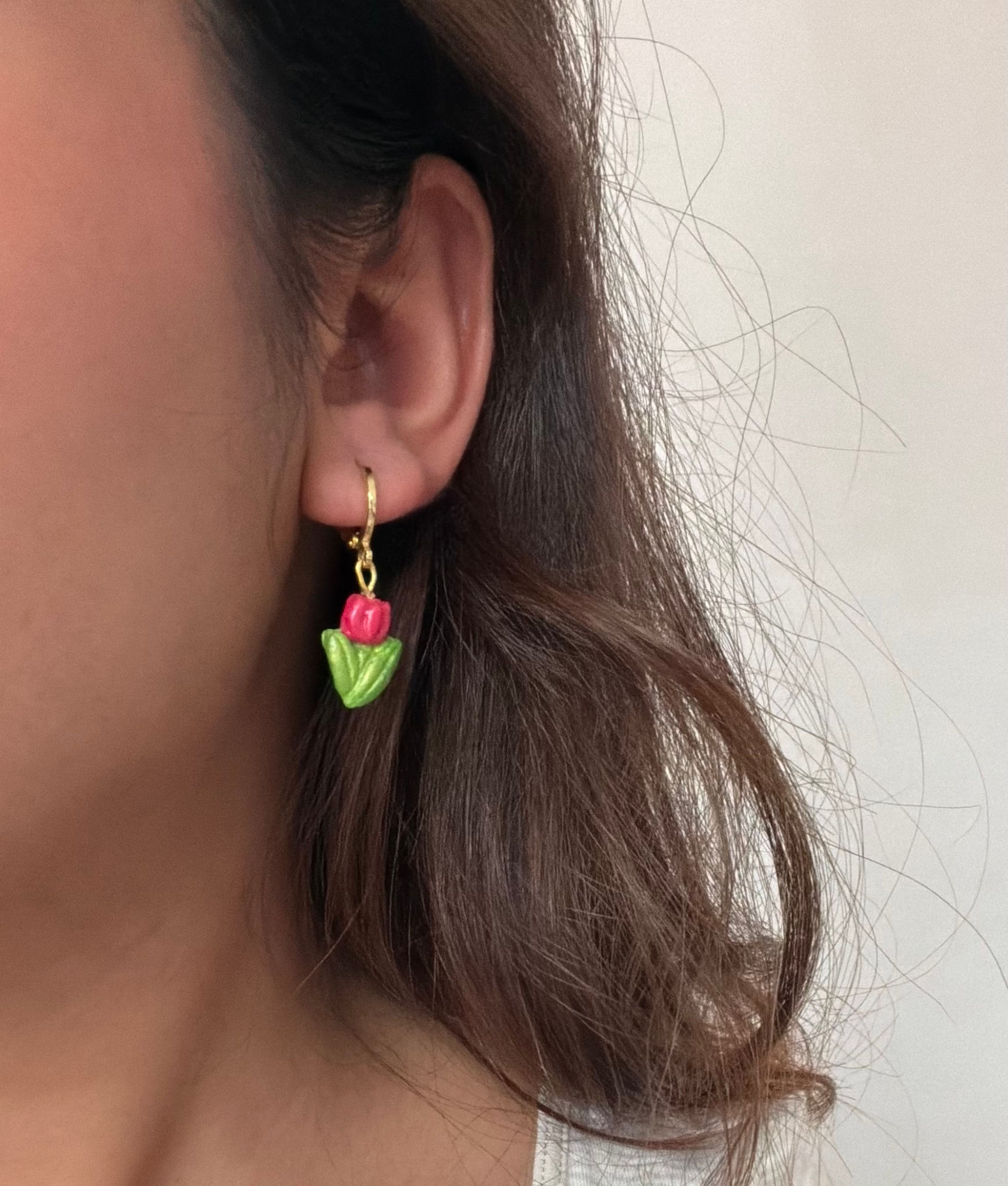 tulip earrings