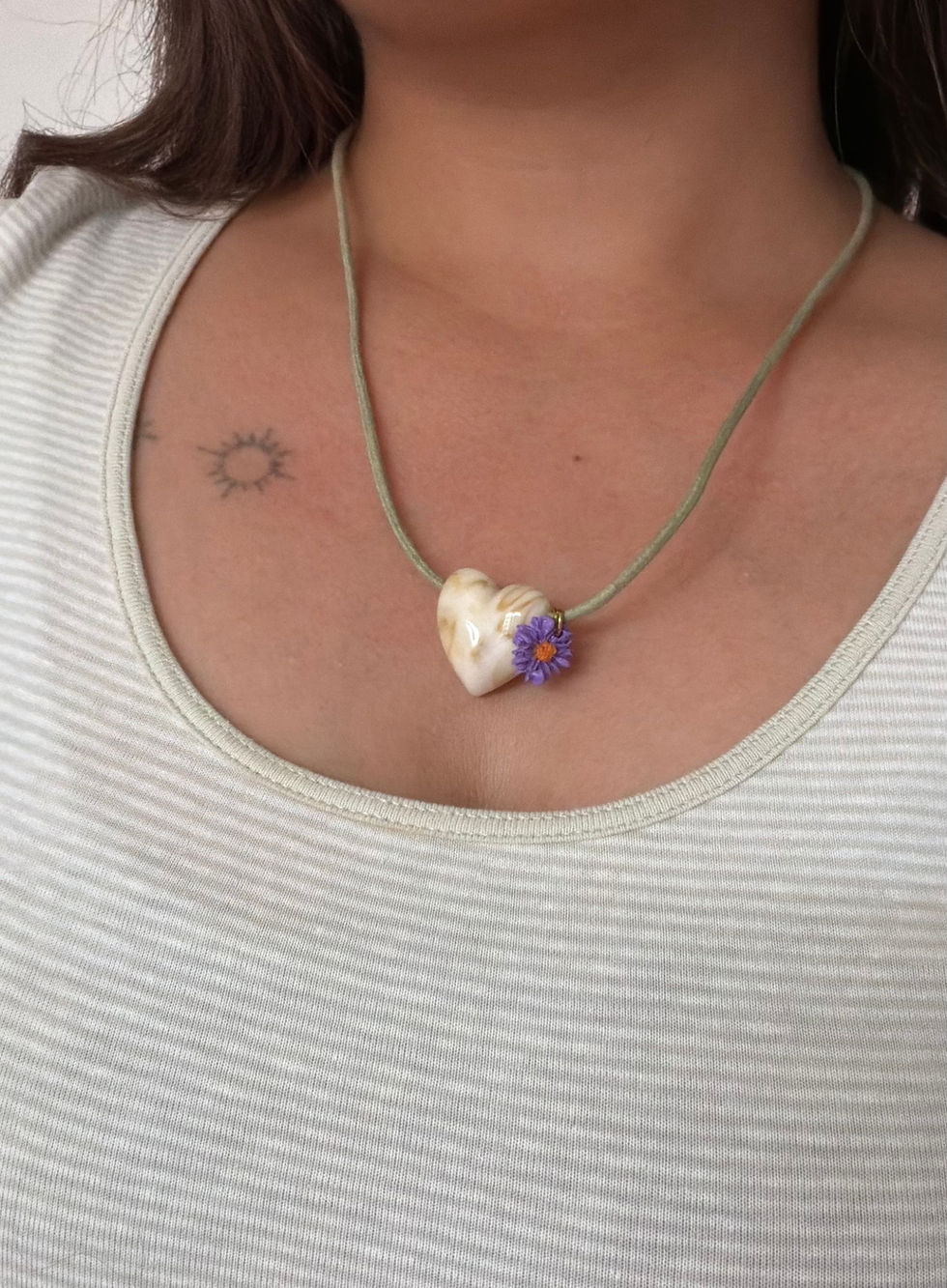 Thumbnail: All hearts cord necklace