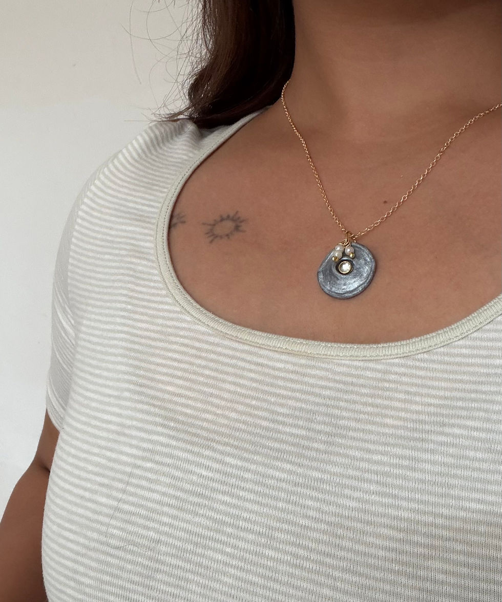 Thumbnail: Vintage coin necklace