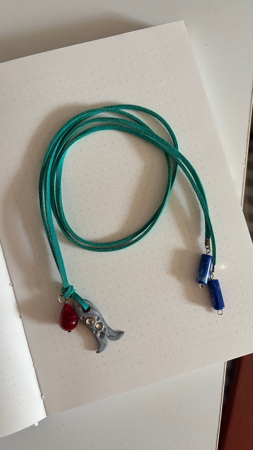 Thumbnail: Machhli cord necklace