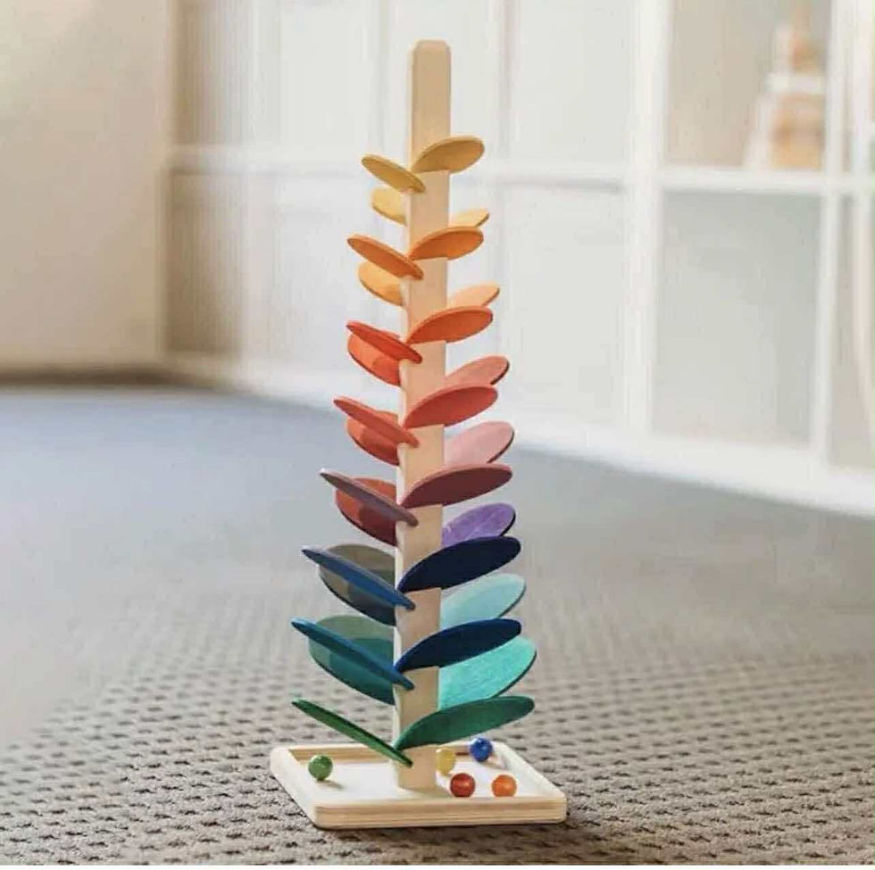 Novelty Rainbow Wooden Music Tree