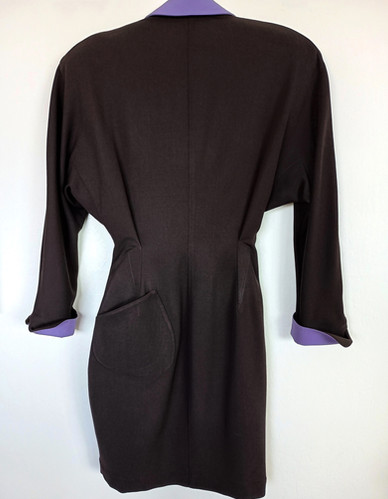 【関税込み】Mugler シルバー プリント 長袖トップス Thierry Mugler - KOT-J