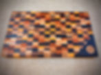 "Masala" Endgrain serving board (front)