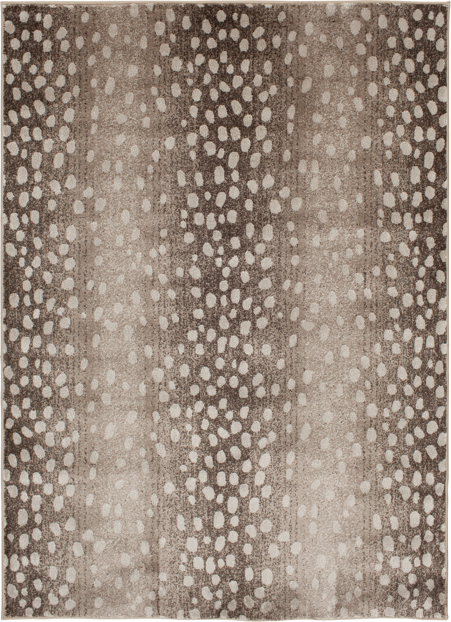 Spotted Fawn Animal Print Area Rug and Runner