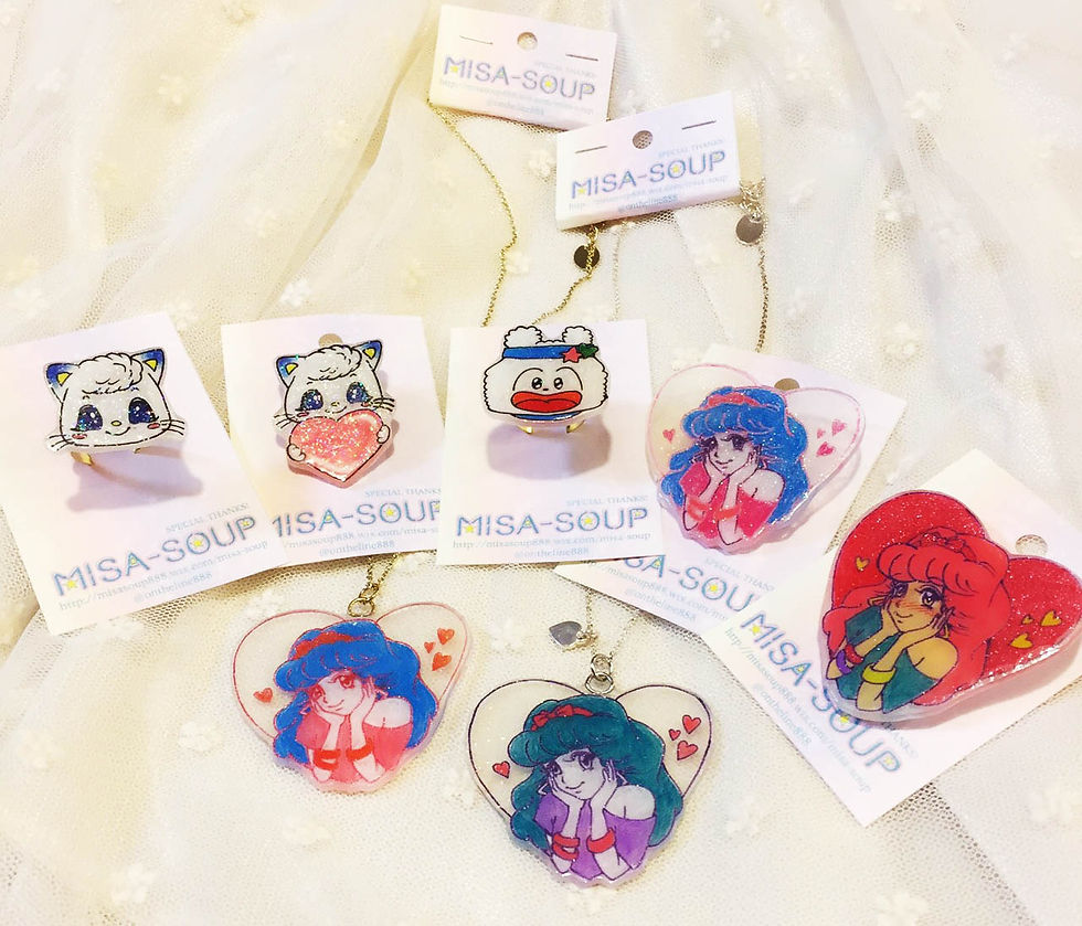 プラバン♡キャラクターアクセサリー