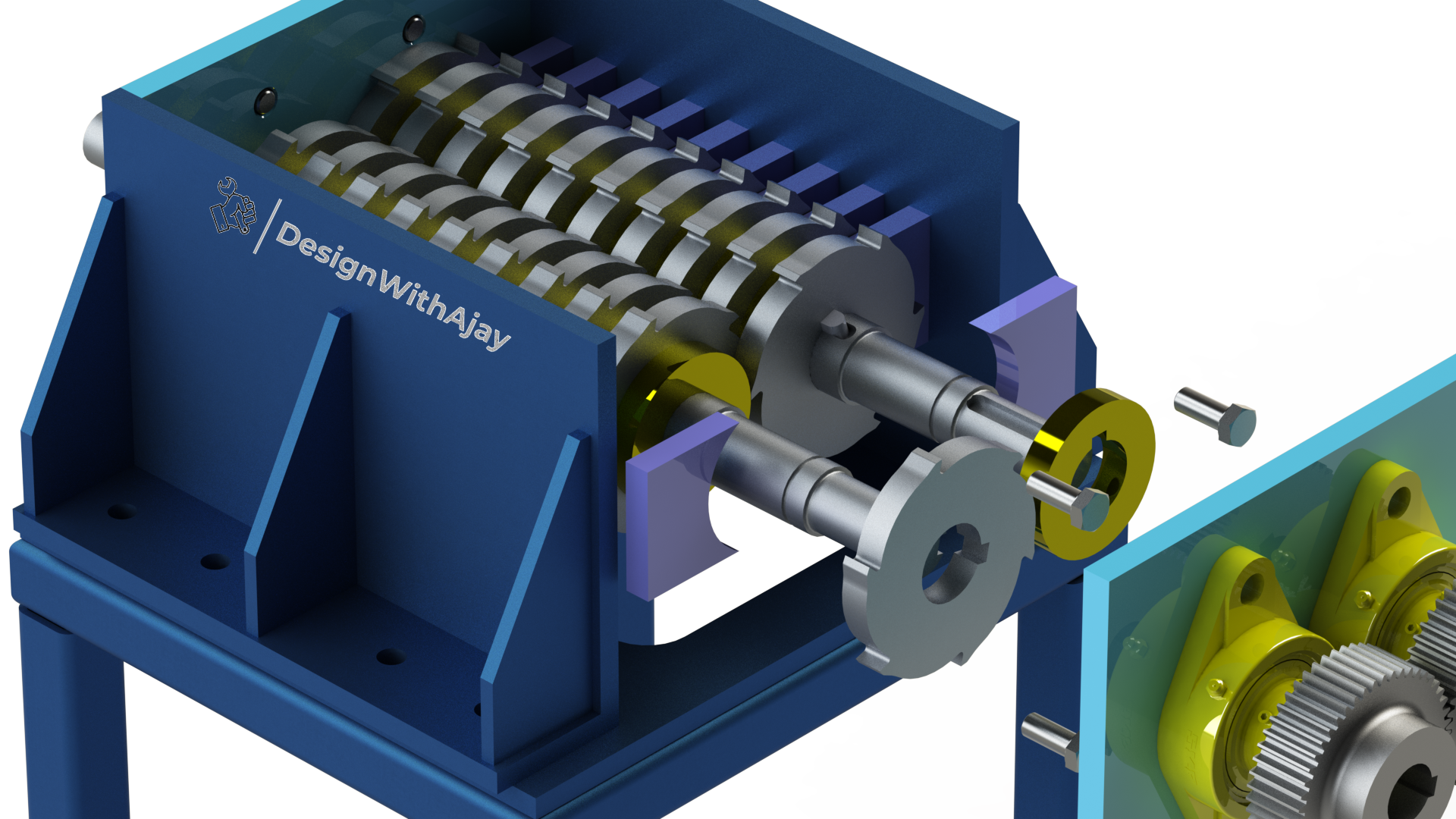 Mini Plastic Shredder Machine #328