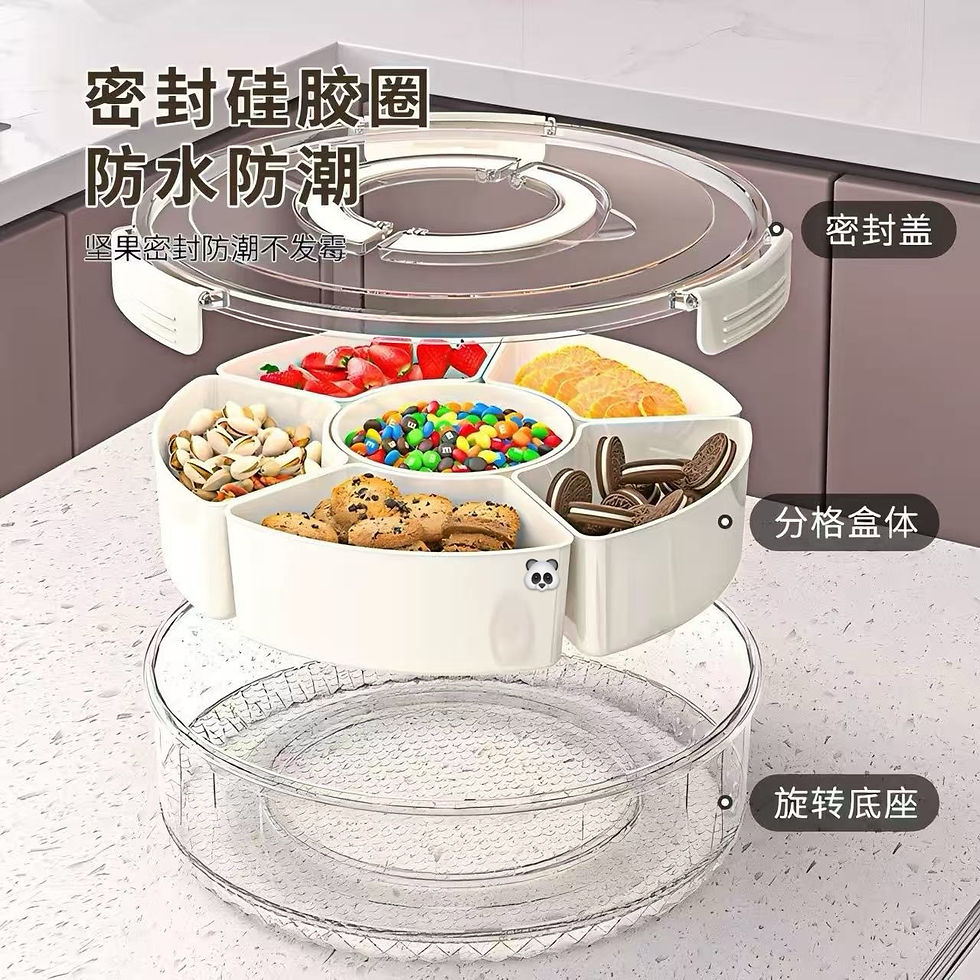 縮圖：輕奢旋轉果盤