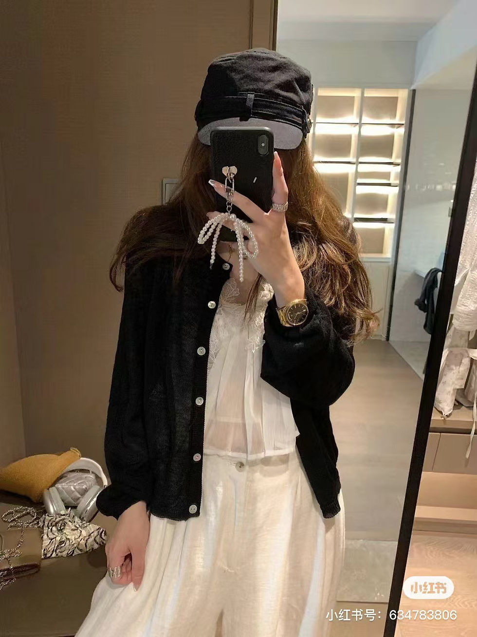 Thumbnail: 蝴蝶結開衫