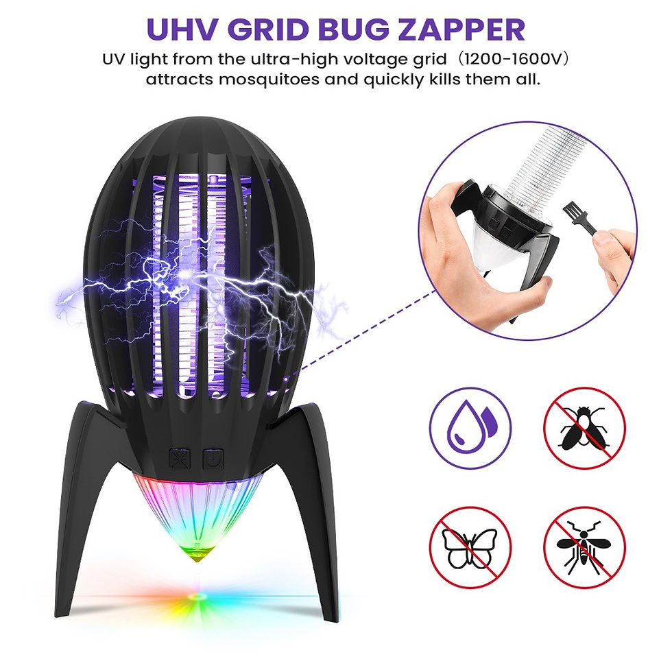 Thumbnail: 2⃣️🈴️1⃣️充電款電蚊燈B06005兩個