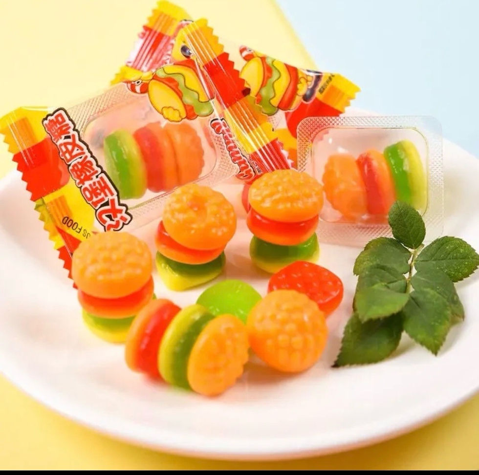 縮圖：TaiHong漢堡形橡皮糖2盒