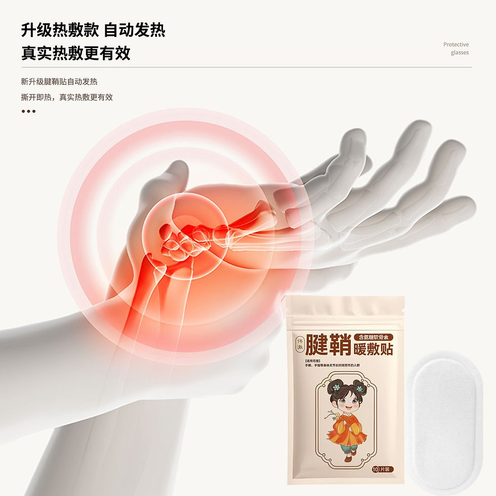 Thumbnail: 【氨糖-腱鞘暖敷貼】3包NYY8101344