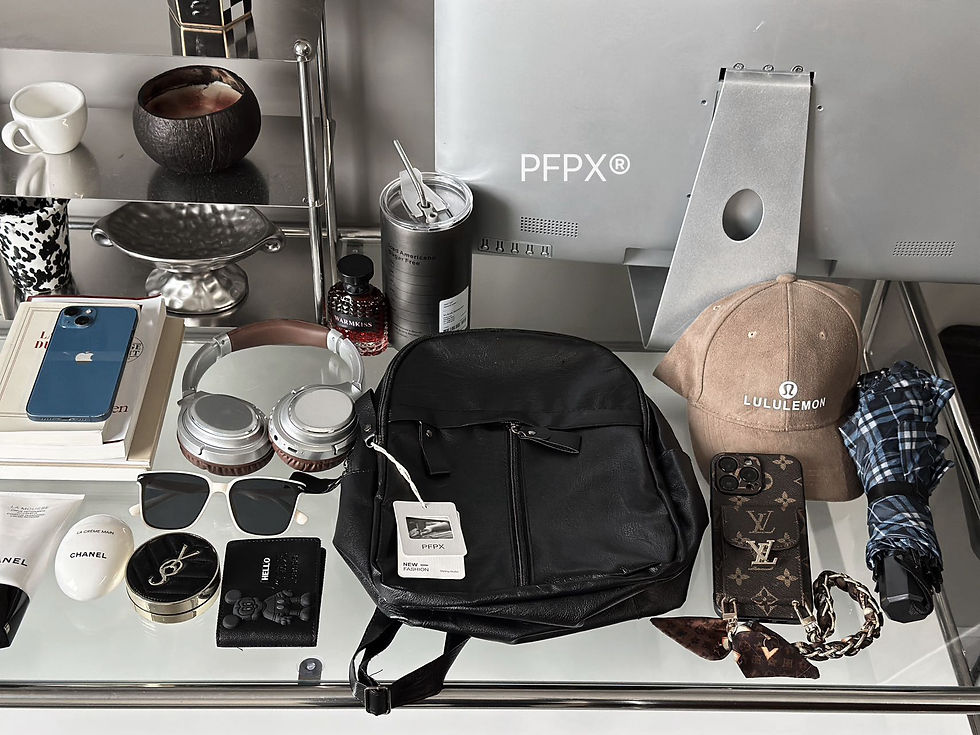 縮圖：PFPX®軟皮雙肩多功能背包